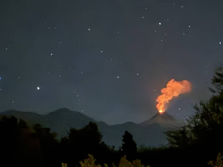 Villarica volcano, Chile - The Villarica volcano, a prominent feature of Chile's landscape and a reminder of volcanic activity.