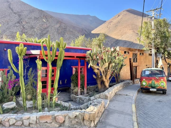 Pisco Elqui, Valle de Elqui, Chile - A serene small town in Chile.