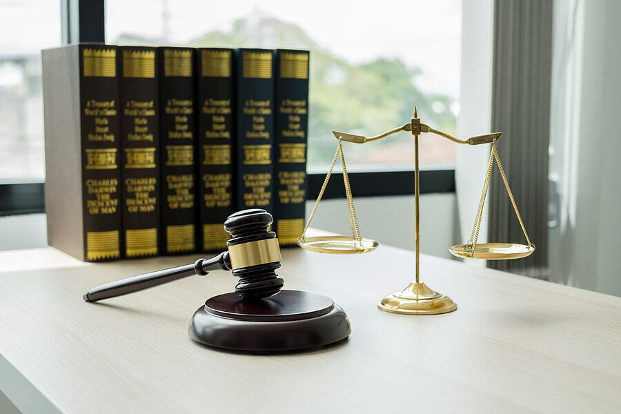 Court gavel, representing car accident litigation in NJ