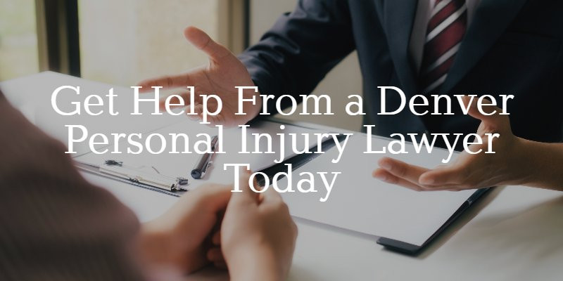 Denver skyline image representing personal injury claims in Denver, Colorado.