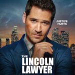 Manuel Garcia-Rulfo as Mickey Haller in The Lincoln Lawyer Season 3, contemplating a complex case
