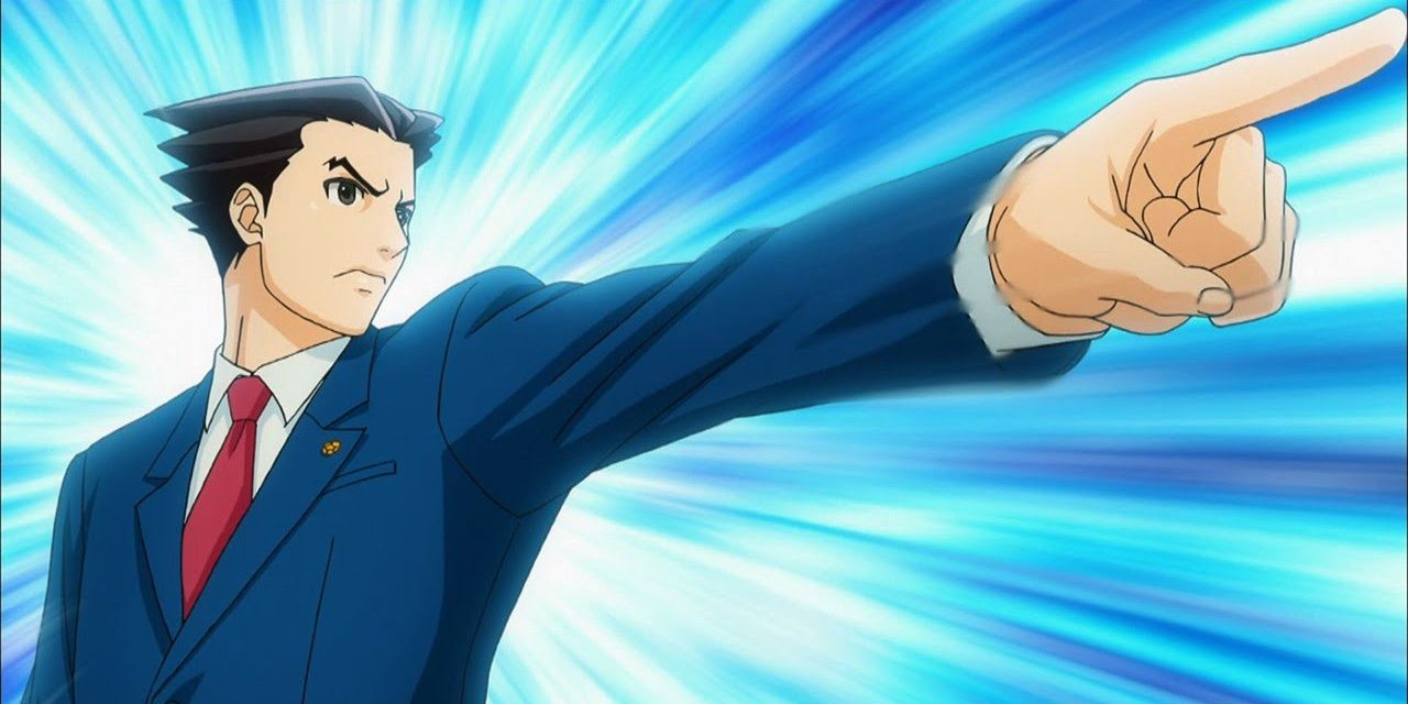 Phoenix Wright Anime Lawyer Ace Attorney Defense Attorney