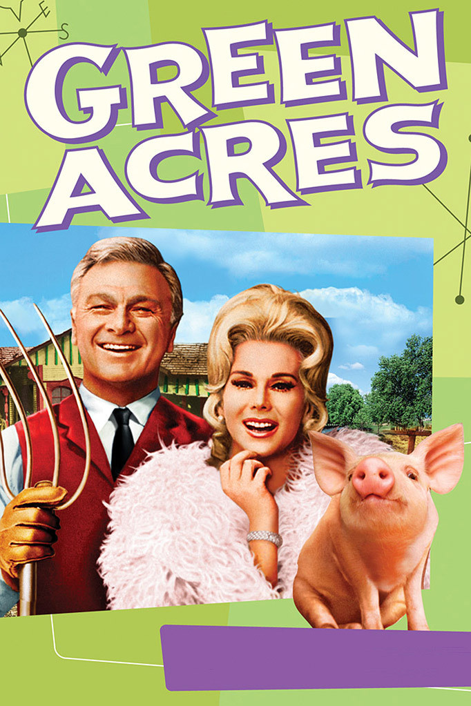 Image from the Green Acres TV show featuring Oliver and Lisa Douglas