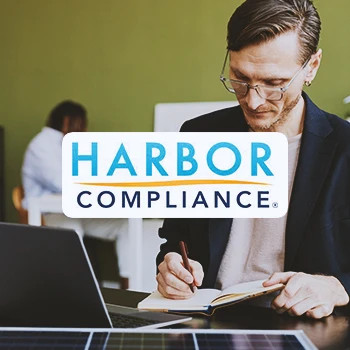 Harbor Compliance Online Legal Services on Computer