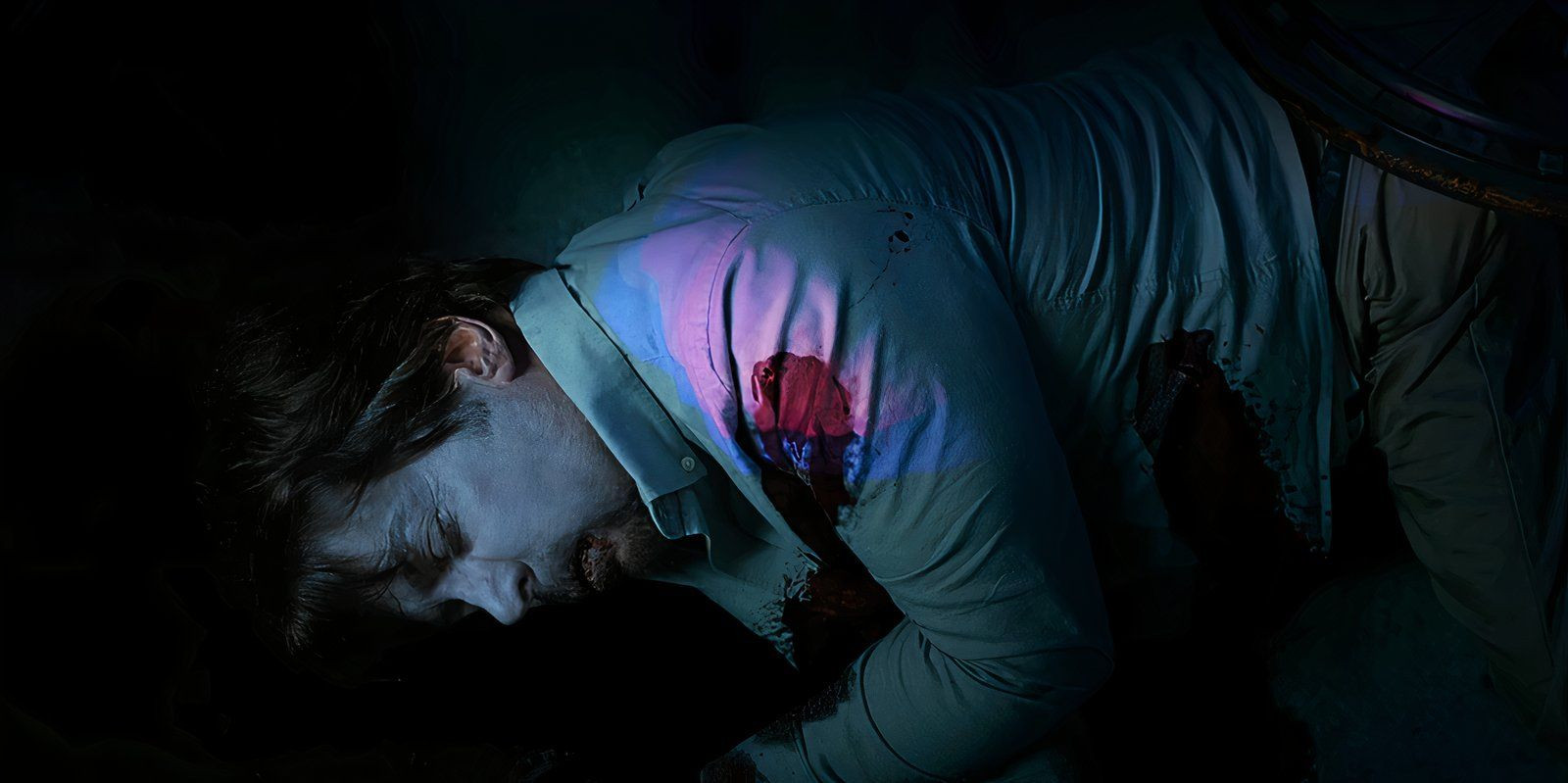 Sam Scales is dead in the trunk of Mickey