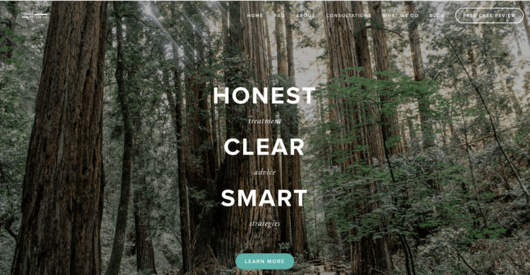 Tremain Artaza PLLC website screenshot