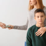 Couple discussing divorce with a lawyer