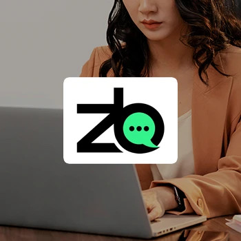 ZenBusiness Online Lawyer Services Interface on Laptop