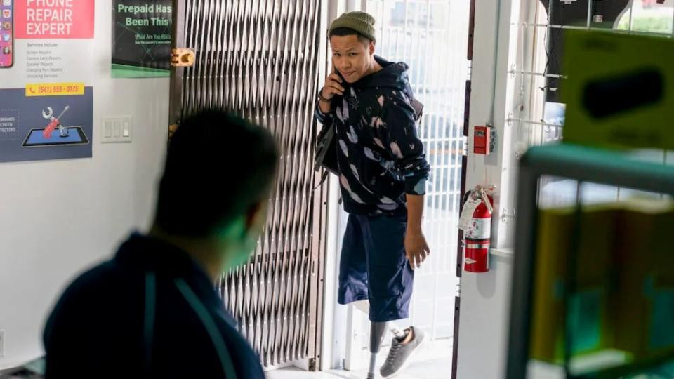 Eric Graise as Bobby Exley in “Tracker” (Michael Courtney/CBS)