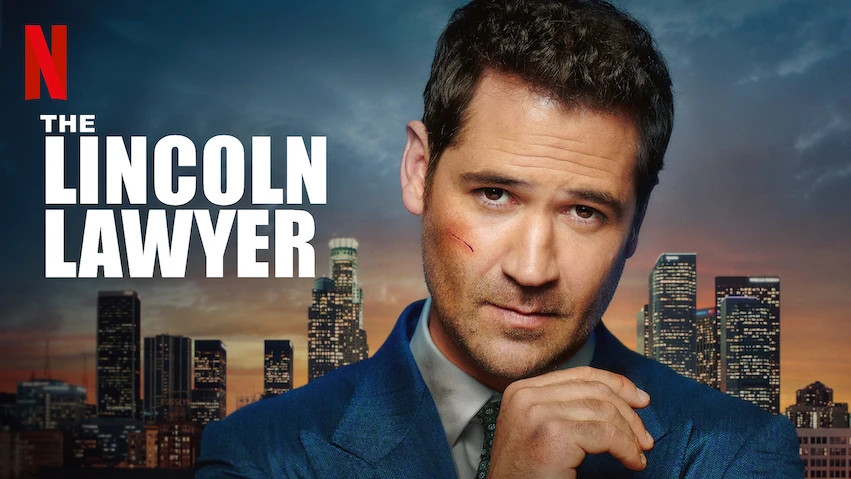 The Lincoln Lawyer official netflix poster