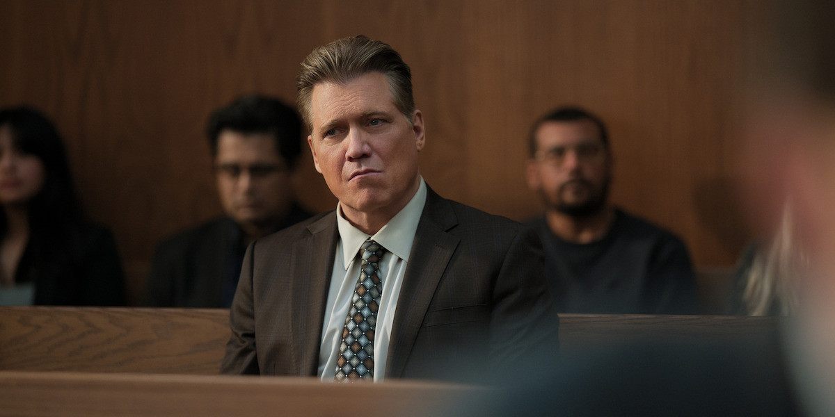Holt McCallany as Neil Bishop in ‘The Lincoln Lawyer’ Season 3.