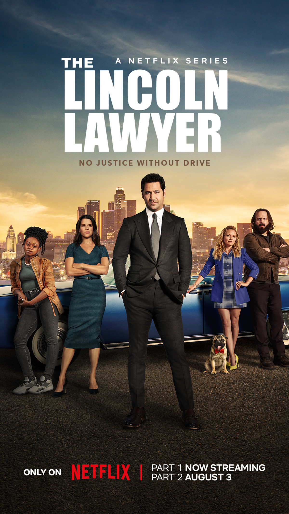 Manuel Garcia-Rulfo as Mickey Haller in The Lincoln Lawyer