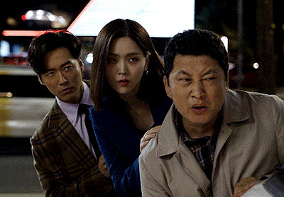 Namkoong Min in One Dollar Lawyer as Cheon Ji Hun, a lawyer with unusual flair and a stylish perm