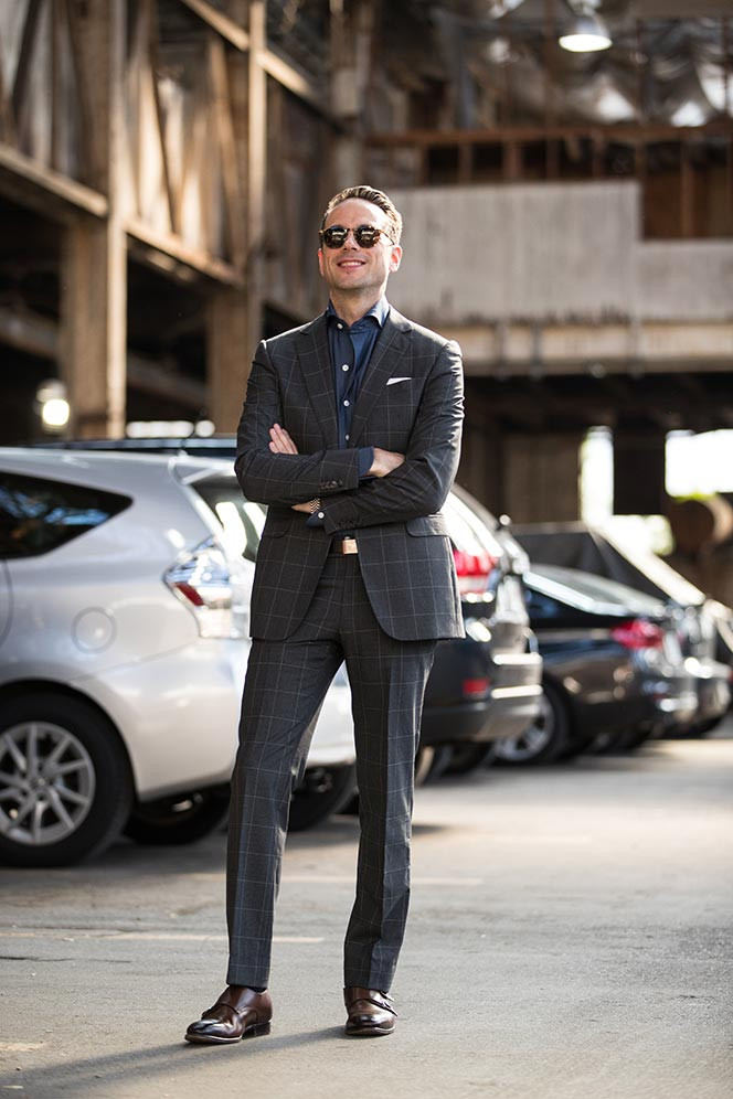 Patterned Suit
