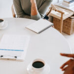 Legal consultant advising a client on a business contract