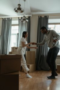 Couple dancing