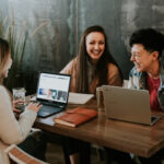 Business meeting in a modern office